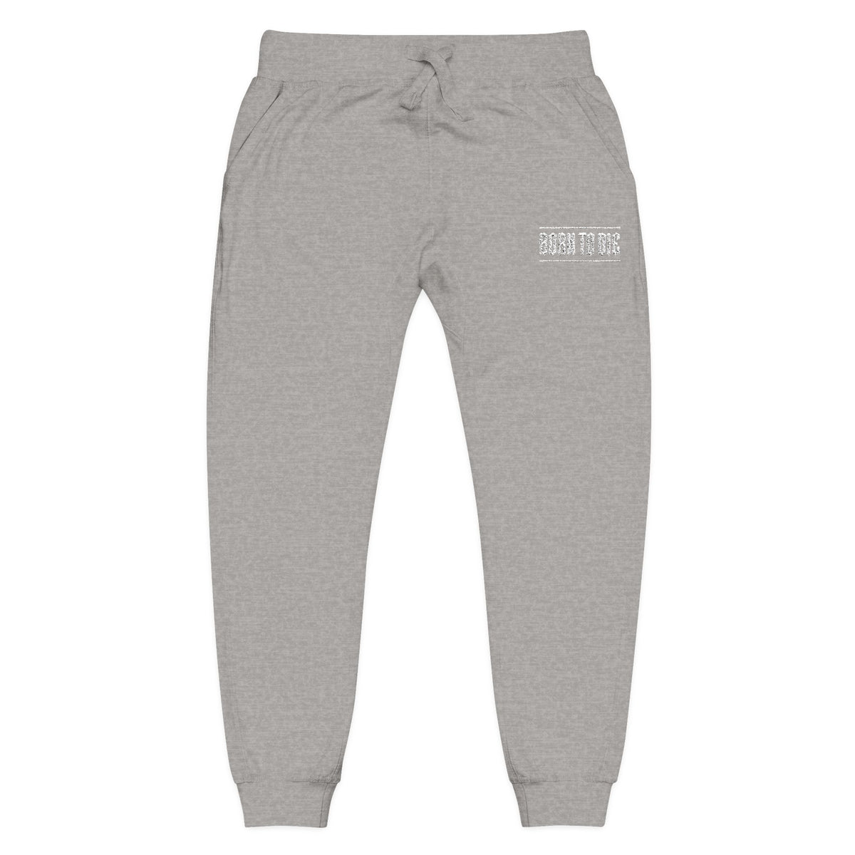 Pantaloni da jogging con logo floreale bianco a script | Pantaloni della tuta ricamati