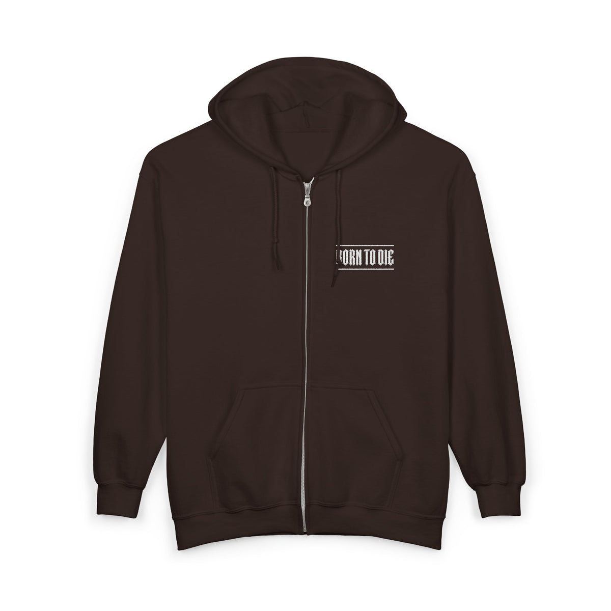 Felpa con cappuccio Born to Ride | Felpa con cappuccio e cerniera ispirata alle moto