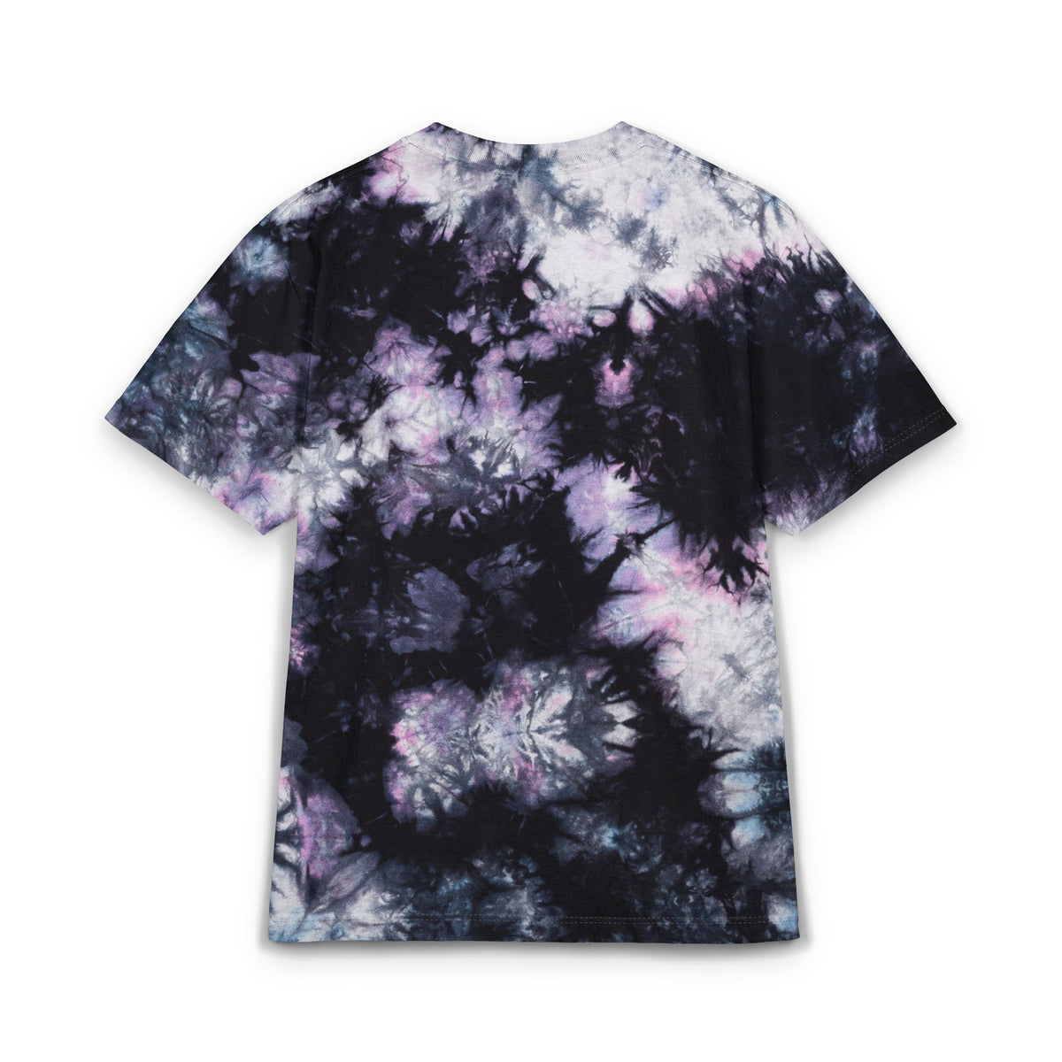 T-shirt Tie-Dye Spirale Arcobaleno | Logo Ricamato sul Petto