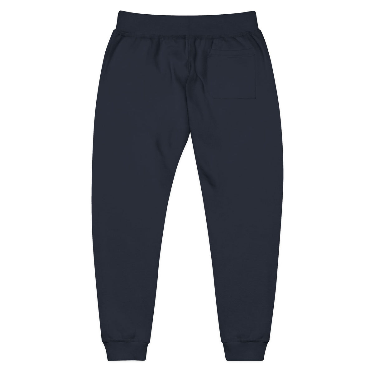 Pantaloni da jogging con logo floreale bianco a script | Pantaloni della tuta ricamati