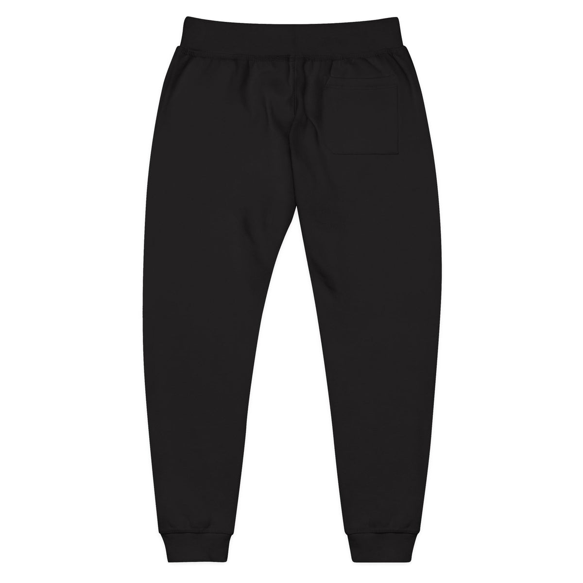 Pantaloni da jogging con logo floreale bianco a script | Pantaloni della tuta ricamati