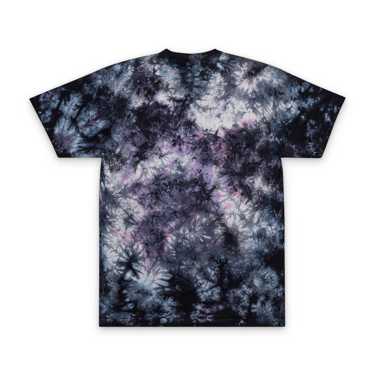 T-shirt Tie-Dye Spirale Arcobaleno | Logo Ricamato sul Petto